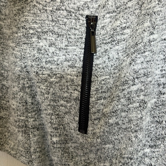 Bar III Open Front Cardigan Sweater Zip Pockets - Picture 3 of 5